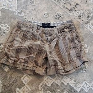 Plaid shorts